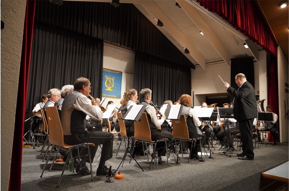 Die MGZ spielte abwechslungsreiche Filmmusik.