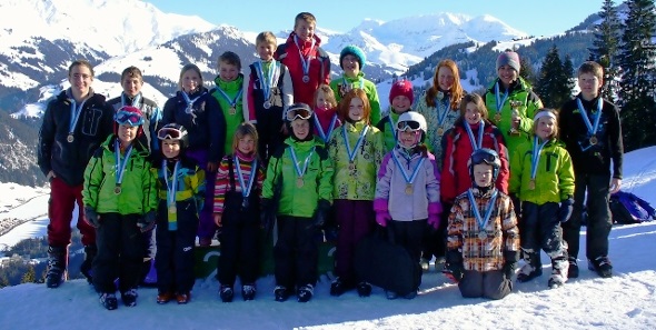 Die Medaillengewinner.