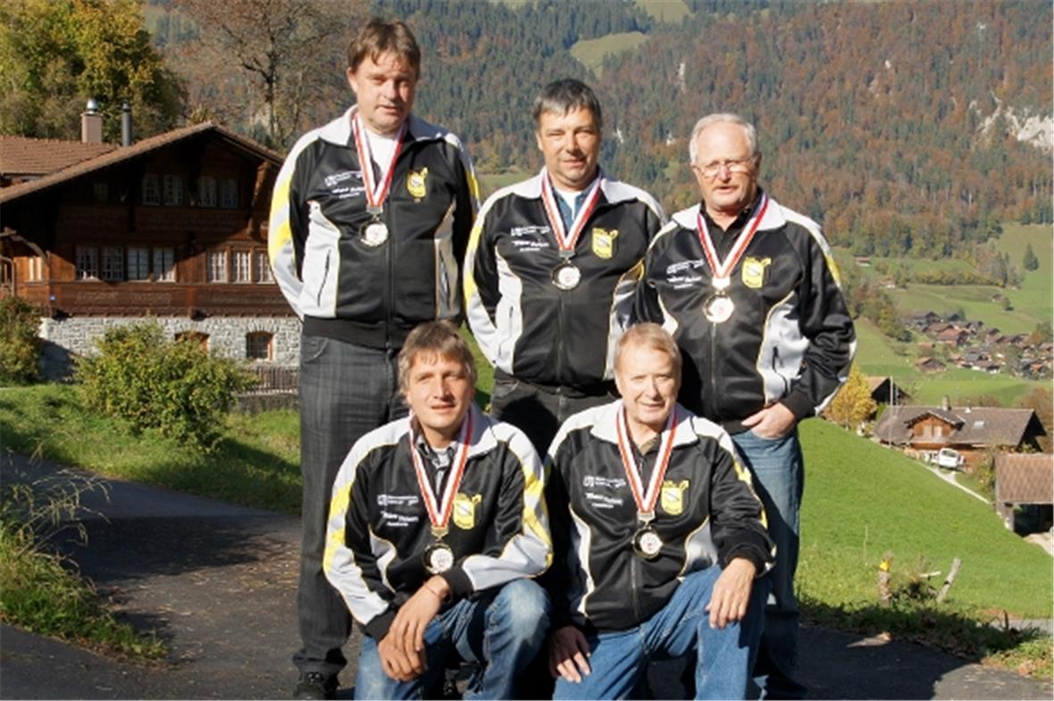 Die Militärschützen Mannried einmal mehr auf dem Podest. Diesmal war es der 1. R...