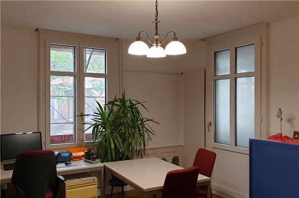 Die Mitarbeiterinnen des Sozialdienstes sind in helle, modernisierte Büros im Jugendstil umgezogen.