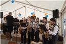 Die Musikgesellschaft Zweisimmen eröffnete die Jubiläumsfeier.