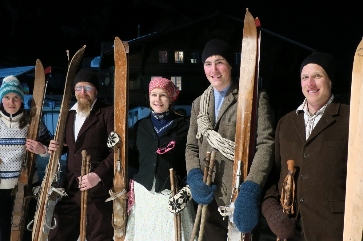 Die «Nostalgiker» sind bereit für ihren Auftritt.