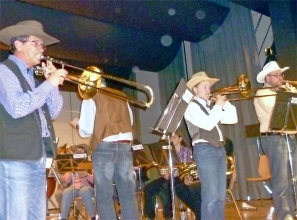 Die Posaunen-Solisten.