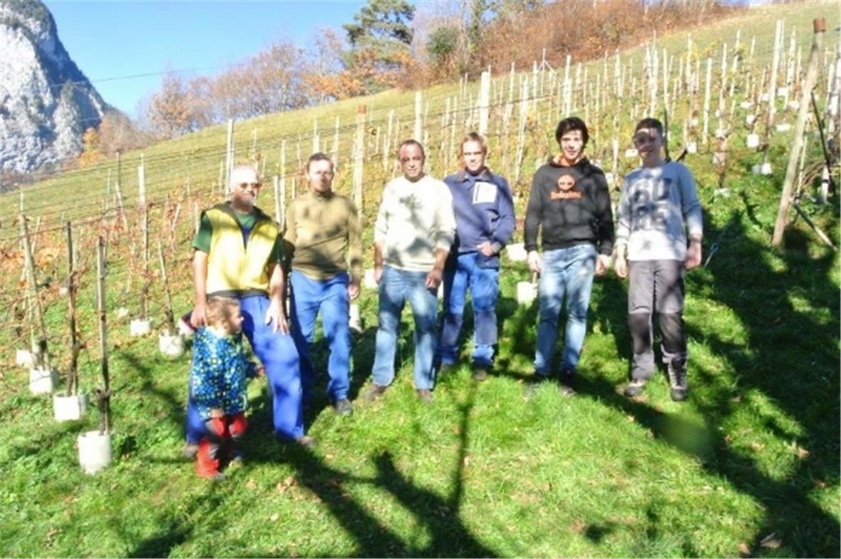 Die Putzmannschaft am 7.11.2015.