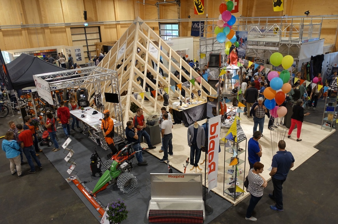 Die Pyramide ist das Symbol der diesjährigen Ausstellung.