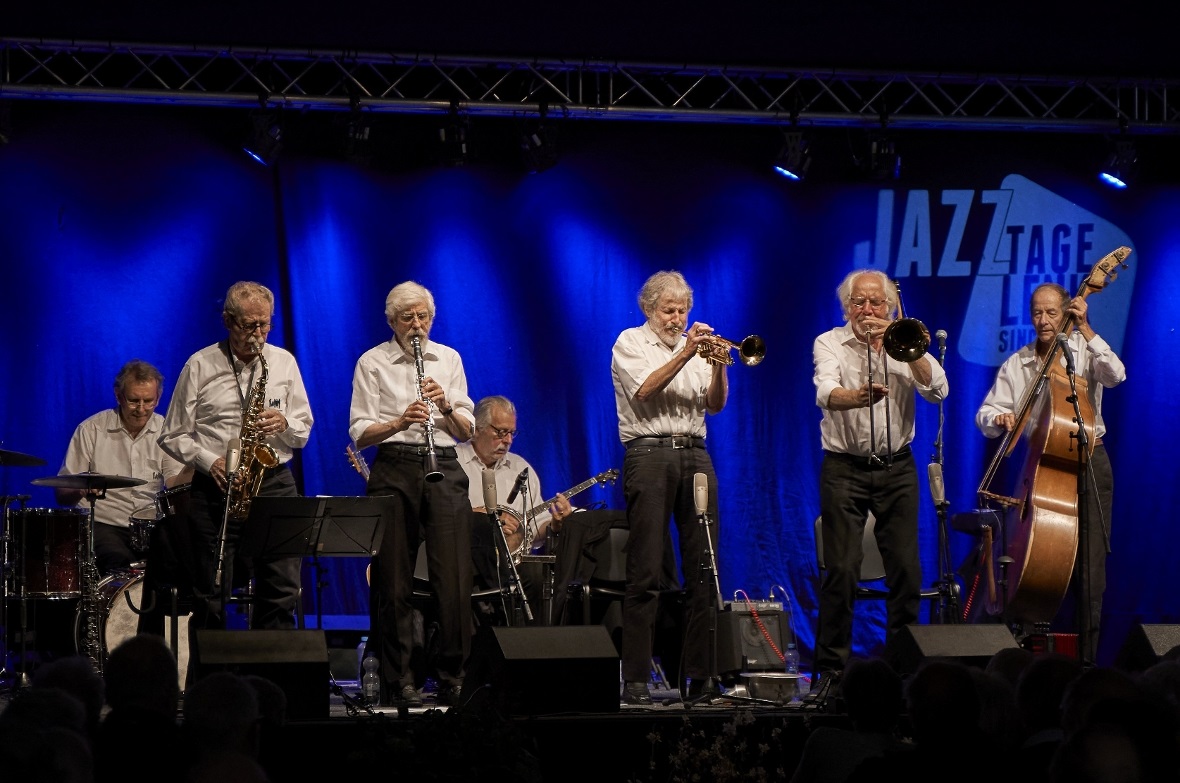 Die Riverstreet Jazzband eröffnete am vergangenen Freitag die Lenker Jazz Tage.