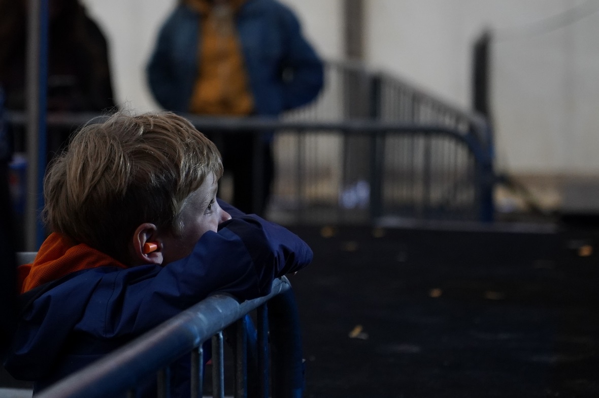 Die Rock-Fans von morgen waren auch dabei. 