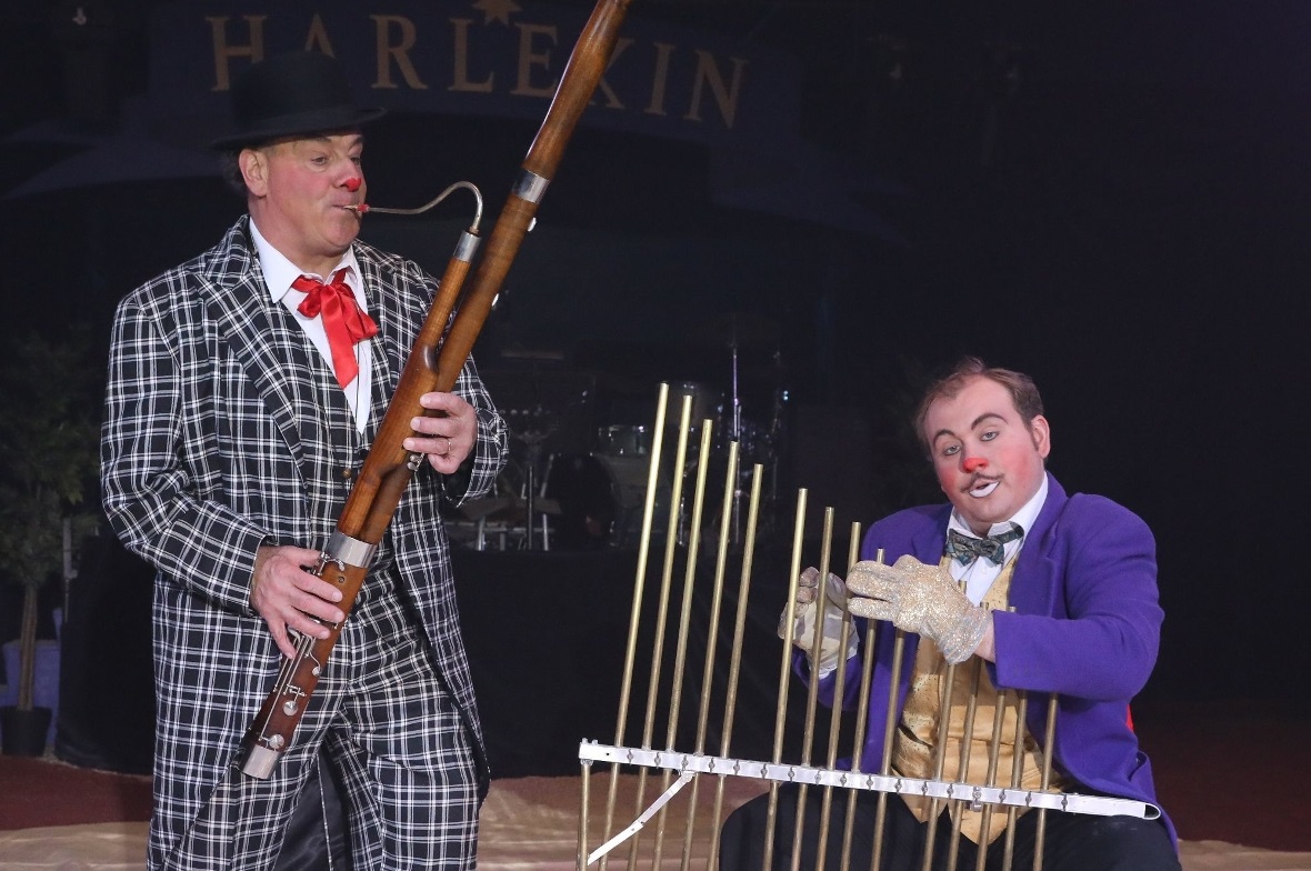 Die Rossi-Clowns «Hector» und «Pierrot».