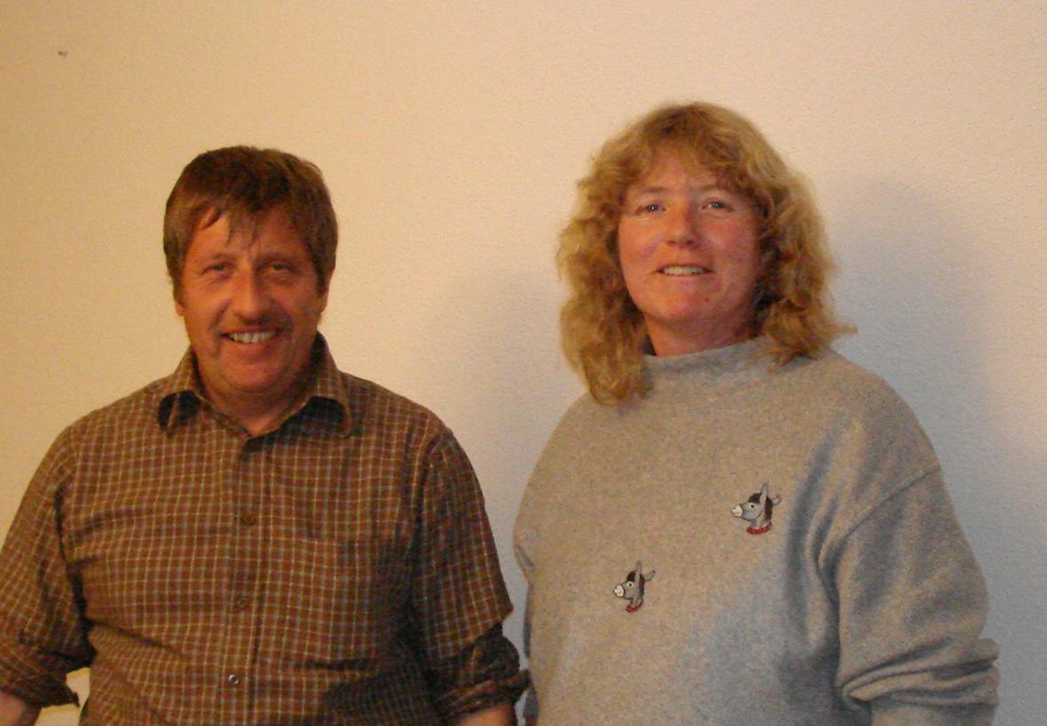 Die Samariterlehrer: Emanuel und Ruth.