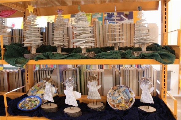 Die Schülerinnen und Schüler präsentieren originelle und kreative Ideen.