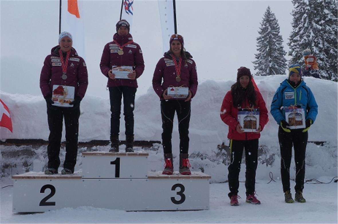 Die Siegerinnen der Damen