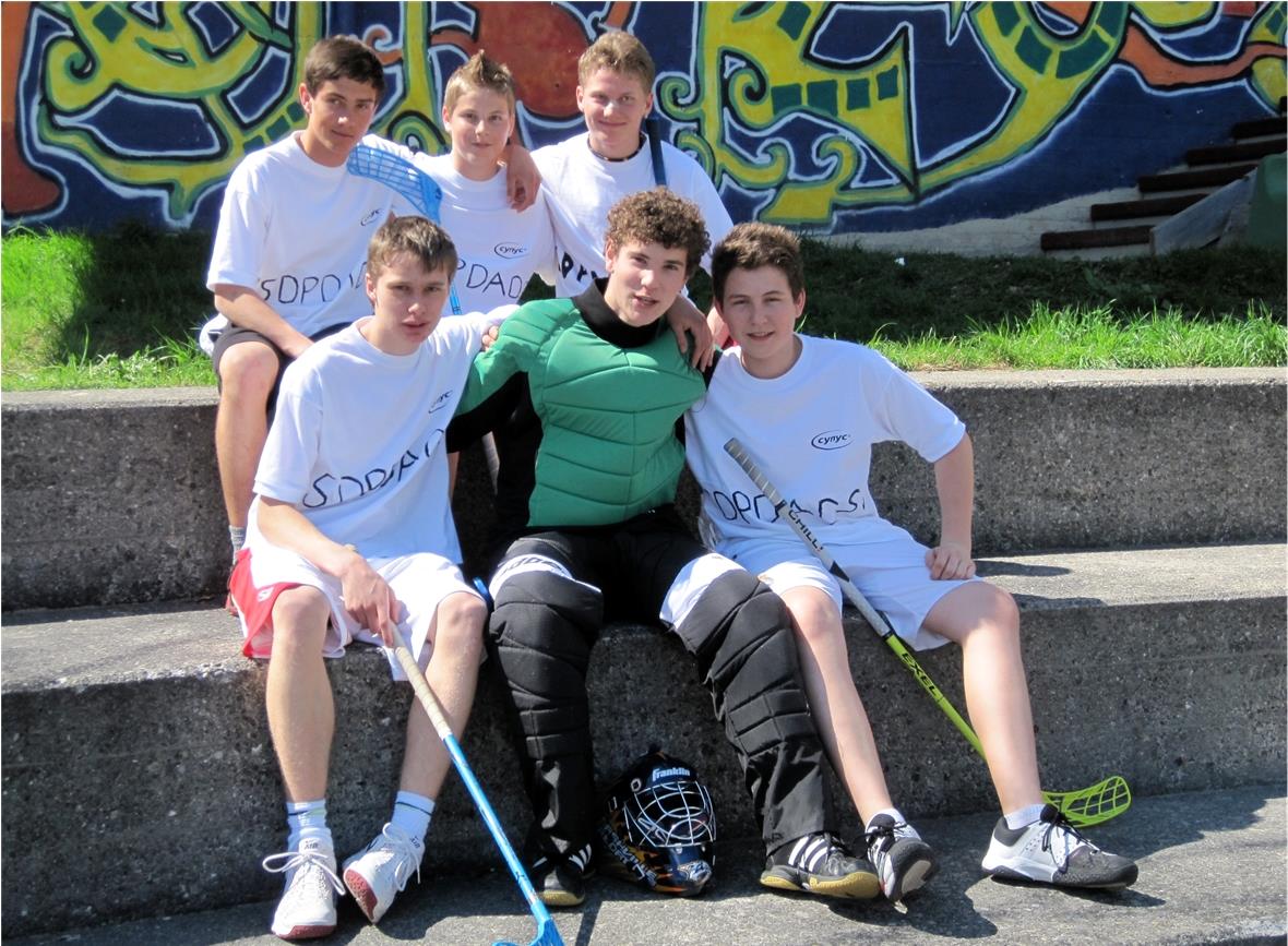 Die Siegermannschaft bei den Knaben, S.D.P.D.A.D.S.