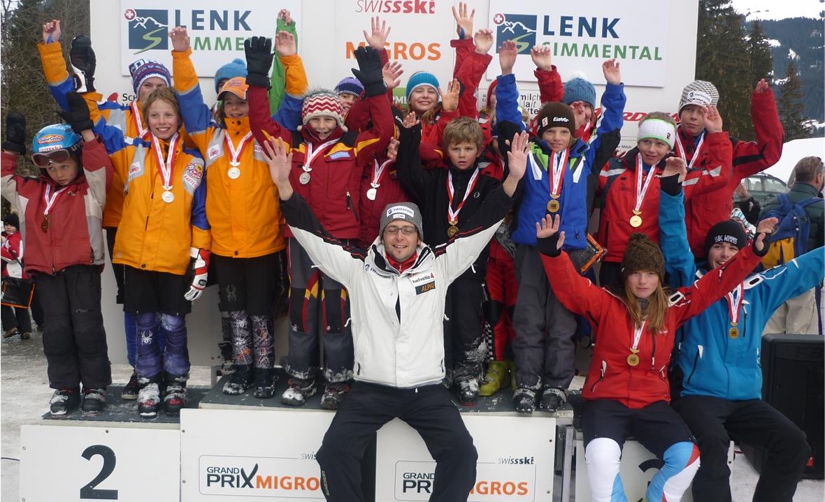 Die Simmentaler Kinder dominierten.