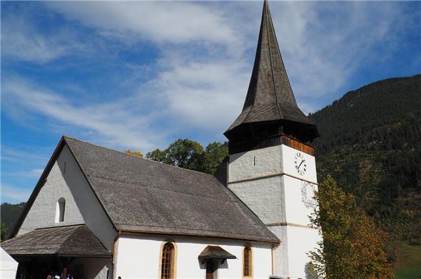 Die Stephanuskirche in St. Stephan.