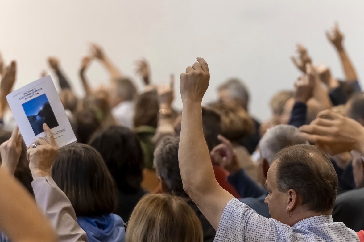 Die Stimmberechtigten wollten die vorgestellten Varianten des Gemeinderates nicht annehmen und und beschlossen die Rückweisung.