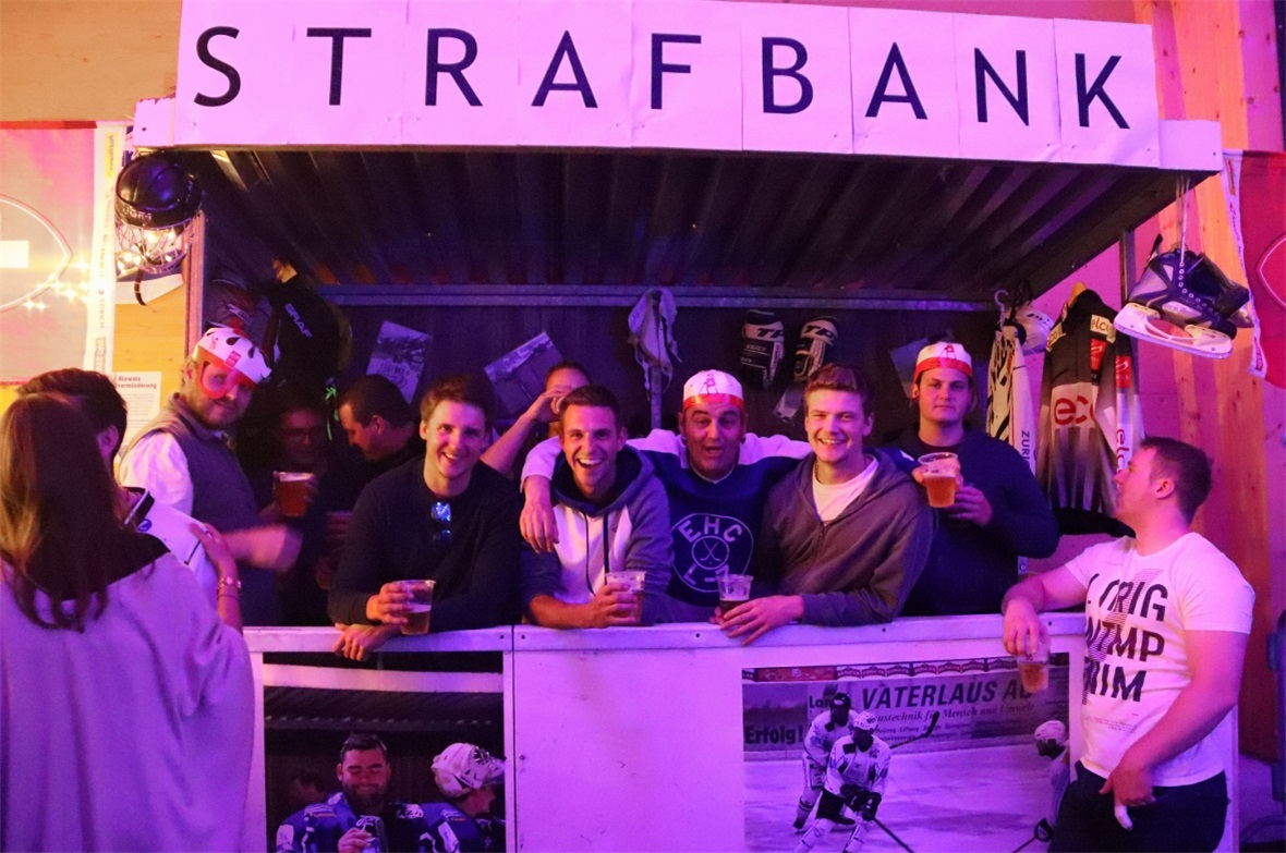 Die Strafbank war ein Highlight.