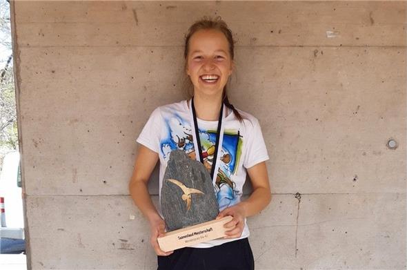 Die Tagessiegerin Sara Müller.