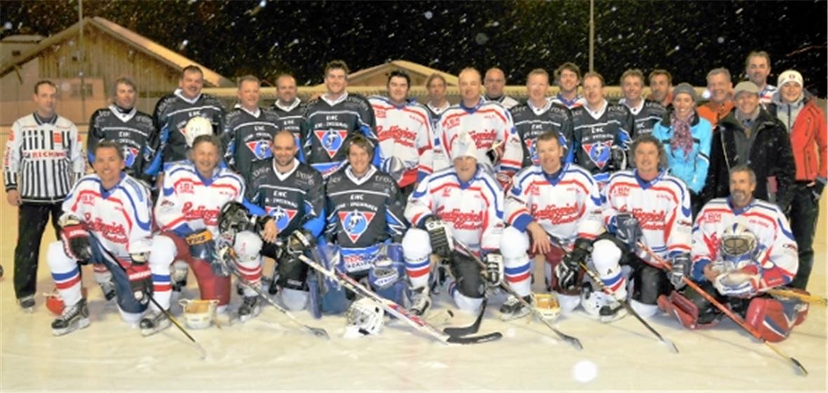 Die Teilnehmer dieses Allstar-Games an der Lenk.