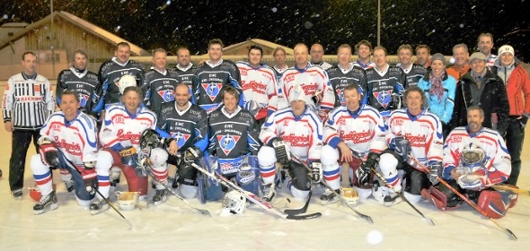 Die Teilnehmer dieses Allstar-Games an der Lenk.