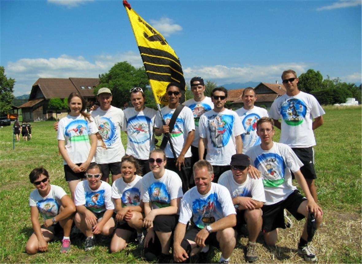 Die TeilnehmerInnen vom Fachtest Allround freuten sich über die guten Wettkampfresultate.