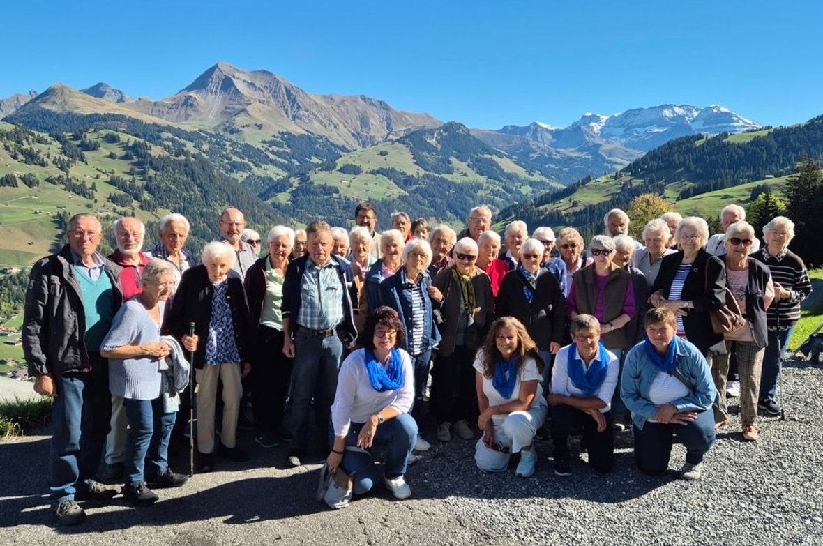Die Teilnehmerinnen und Teilnehmer des Seniorenausflugs St.Stephan.