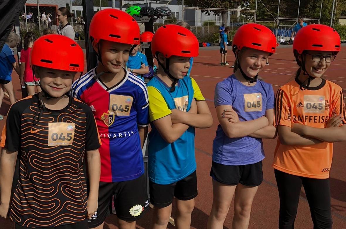 Die «Turbo Champignons» freuten sich über ihren Sieg an der Ausscheidung in Thun...