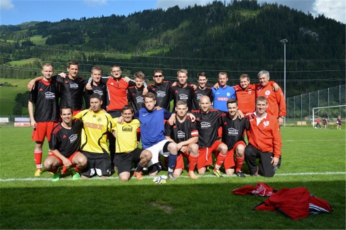 Die Turniersieger von der Partnergemeinde Oberrot.