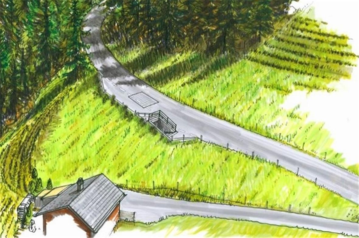 Die Unterirdische Zentrale Albrist.