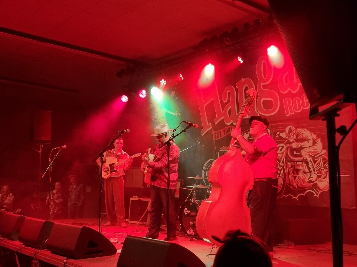 Die Vargas Brothers aus den USA begeisterten das Publikum am Hangar Rockin‘.