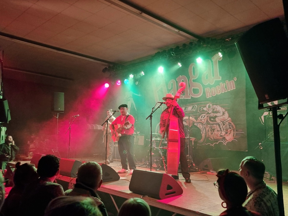 Die Vargas Brothers aus den USA begeisterten das Publikum am Hangar Rockin‘.