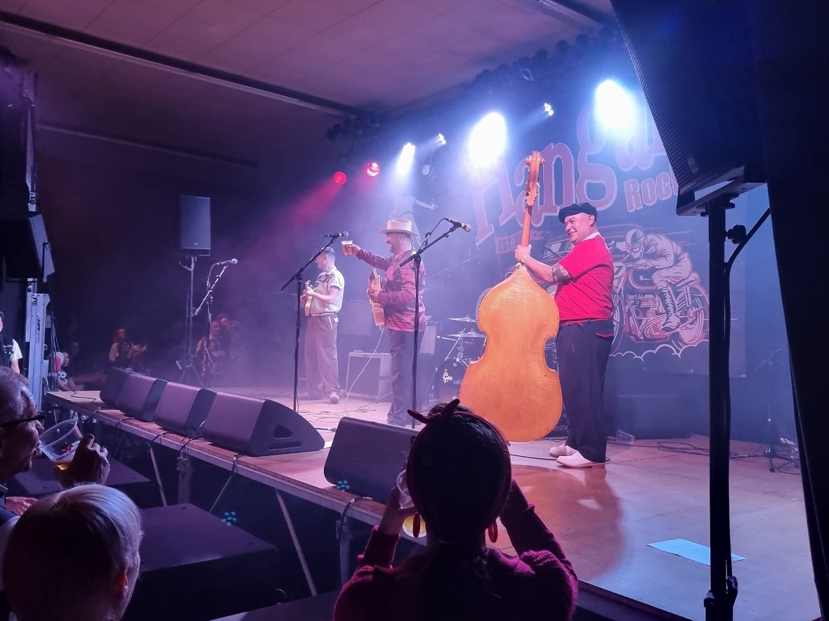 Die Vargas Brothers aus den USA begeisterten das Publikum am Hangar Rockin‘.