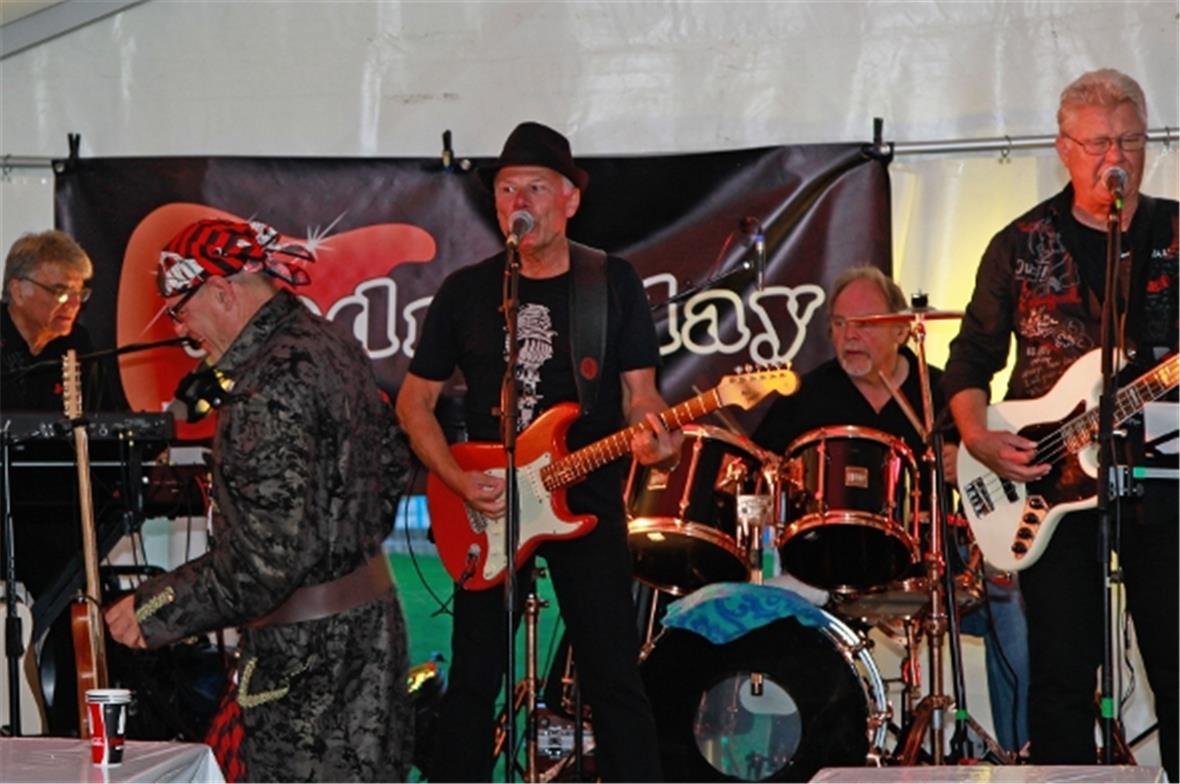 Die Vednesday Band spielte am Samstag.