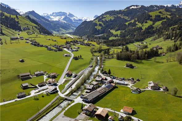Die Verkehrssituation im Ried aus der Vogelperspektive.