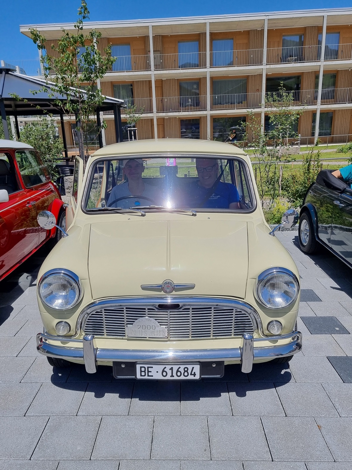 Die Vorfreude war gross bei Passagier und Lenker.