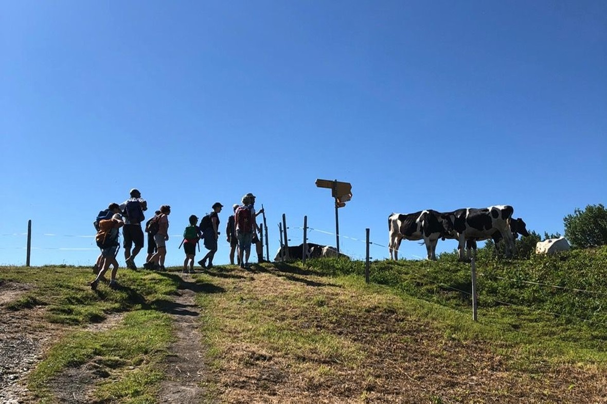 Die Wanderung fand letzten Montag statt.