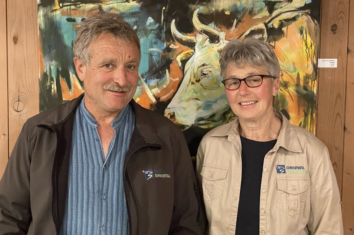 Präsidentin Susanna Stocker mit Applaus wiedergewählt Die Wiedergewählten: Beisitzer Hans Ast und Präsidentin Susanna Stocker.