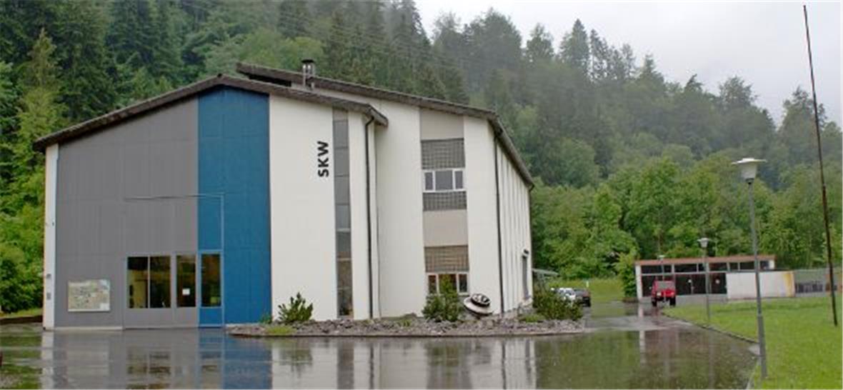 Die Zentrale Erlenbach der Simmentaler Kraftwerke AG