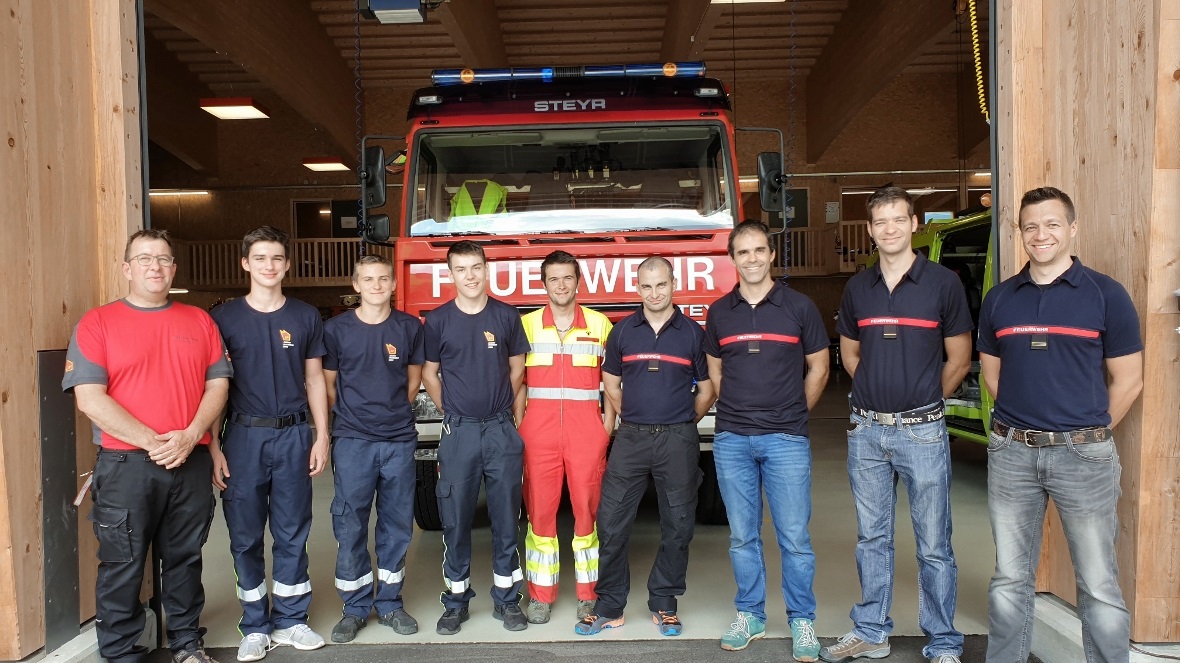 Die Zweisimmer haben ihr Feuerwehrmagazin neben der Simmentalarena