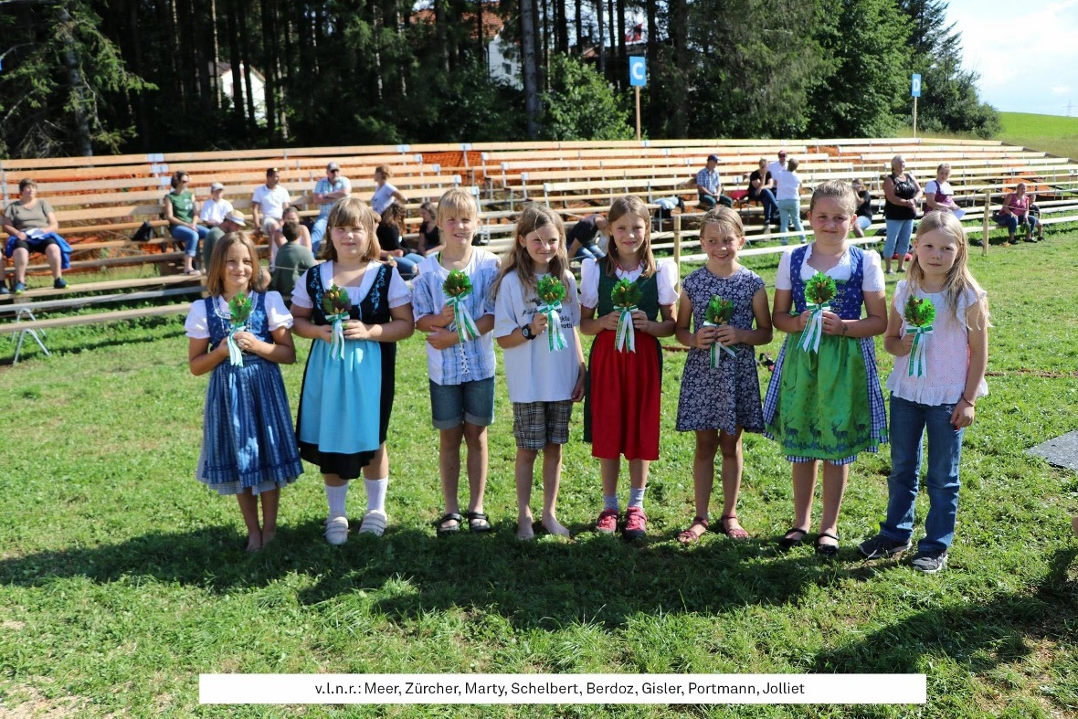 Die Zwergli-Zweiggewinnerinnen.