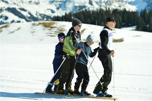 Die altersgemischten Gruppen waren mit Begeisterung bei der Sache.