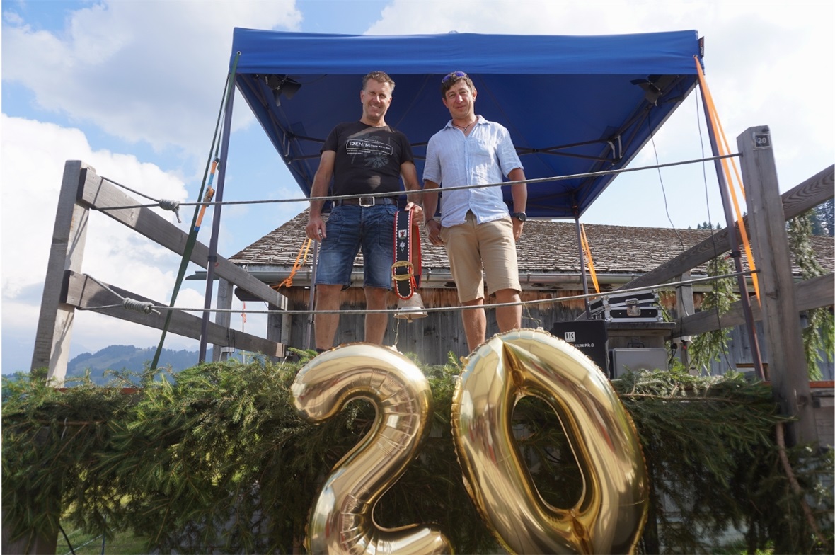 Die beiden Gründer und Erbauer der Ritz-Bar. Christoph Krebs und Marcel Moor.