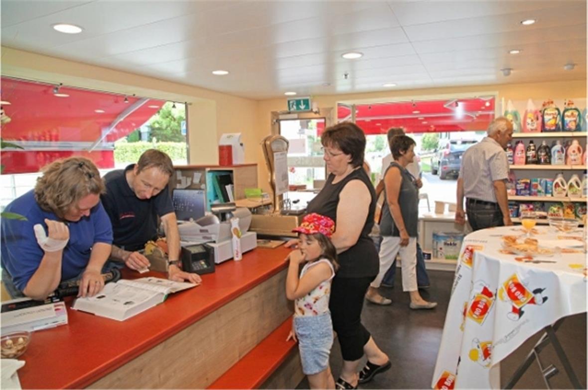 Die beiden Jungunternehmer im Kundengespräch