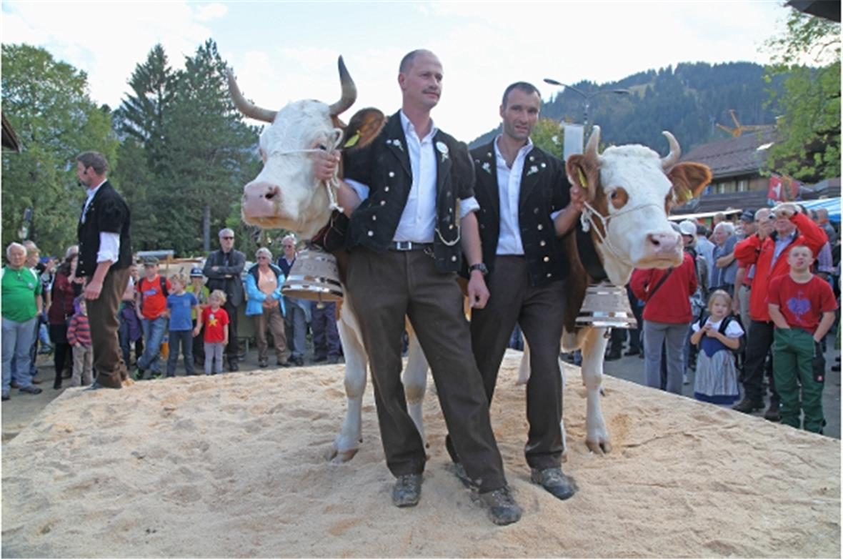 Die beiden Missen links die Miss SF Andrea mit dem Besitzer Walter Bringold, rec...