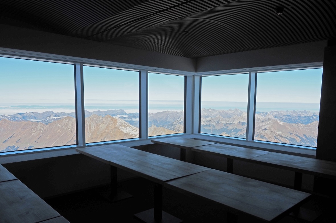 Die beiden neuen Restaurants wurde so gestaltet, dass man eine perfekte Aussicht...