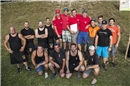 Die besten vier Teams vl. Braveheart Clan 1, Sigerteam, Fluehbluemli (1) Manne v...