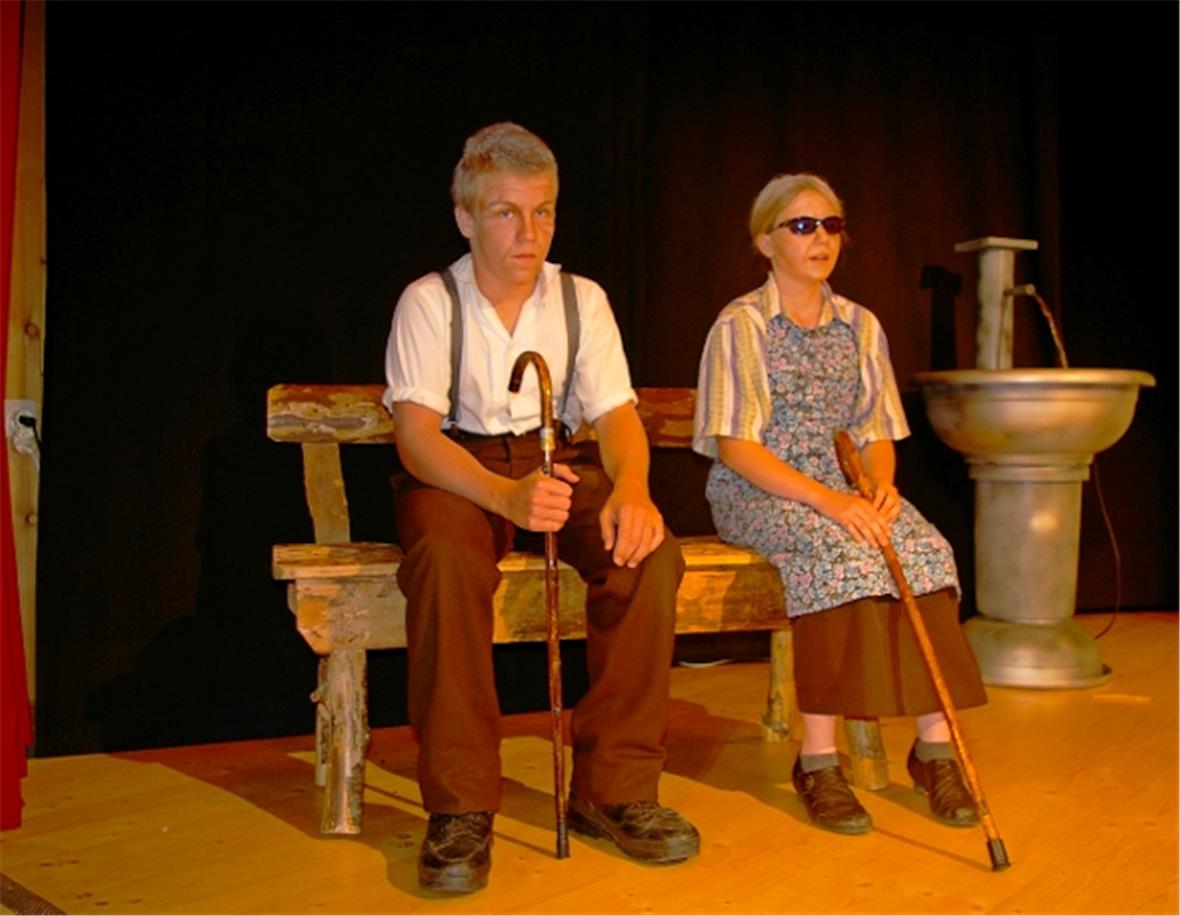 Die blinde Frau bringt vieles ans Licht