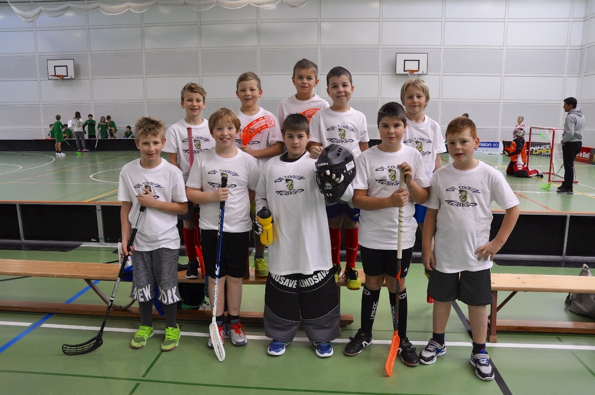 «Die coolen Kobras» sind bereit für das erste Spiel.