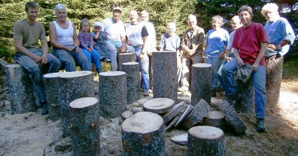 Die einsatzfreudigen Seniorinnen und Senioren.