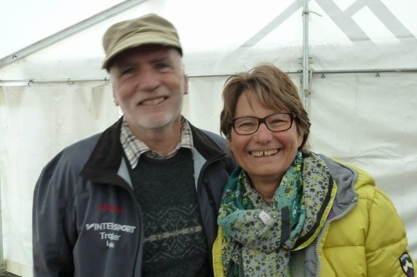Die ersten Altersheimleiter Daniel und Lotti Schneider (links). Doris Toscano (rechts) führt das Altersheim seit viereinhalb Jahren.