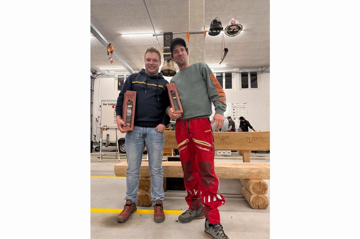 Die glücklichen Gewinner der Hydrantengruppe 118.